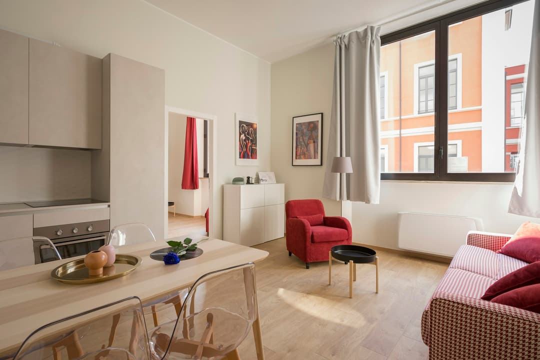 A renovated unit interior (placeholder photography; real BPG units to follow)